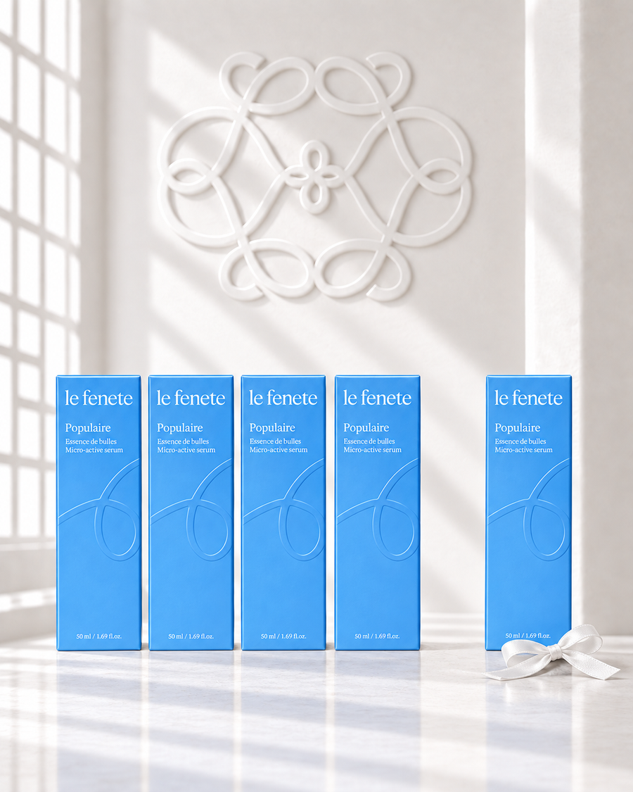 [4+1個セット] POPULAIRE BUBBLE ESSENCE 2.0 ポピュレア [50ml]